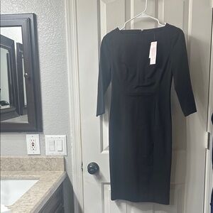 Banana Republic Classic Black Long Sleeve Dress